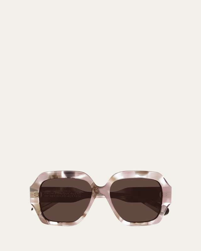 Gayia Rectangle Acetate Sunglasses